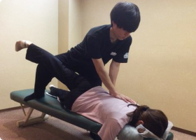 上半身ストレッチ